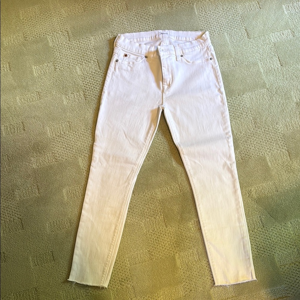 Women's Hudson White Jeans